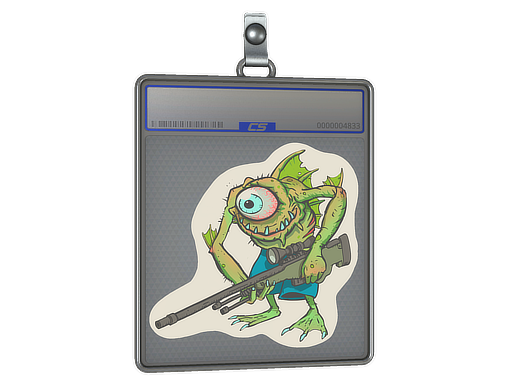 Sticker Slab | Green Cyclawps