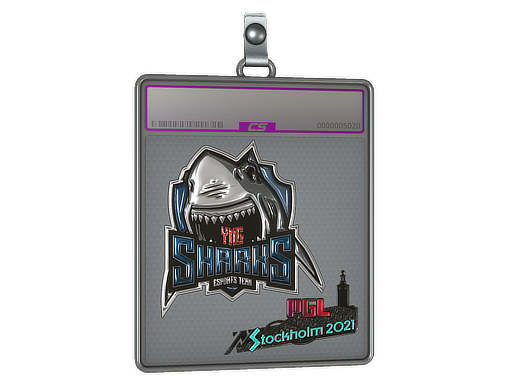 Sticker Slab | Sharks Esports (Foil) | Stockholm 2021