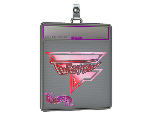 Sticker Slab | Twistzz (Holo) | Paris 2023