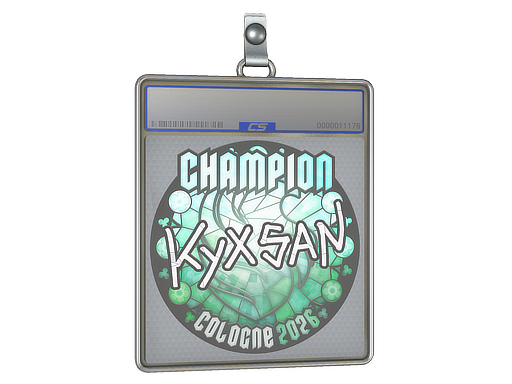 Sticker Slab | kyxsan (Champion) | Cologne 2026