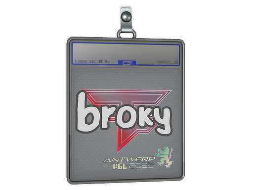 Sticker Slab | broky | Antwerp 2022