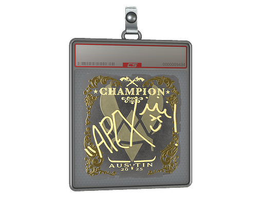 Sticker Slab | apEX (Gold, Champion) | Austin 2025