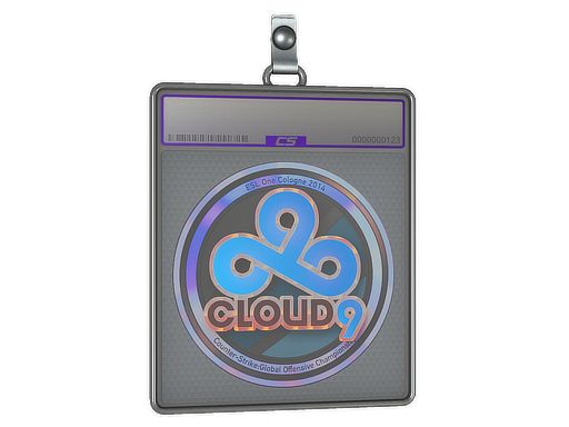 Sticker Slab | Cloud9 (Holo) | Cologne 2014