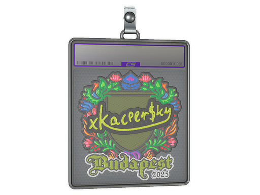 Sticker Slab | xKacpersky (Embroidered) | Budapest 2025