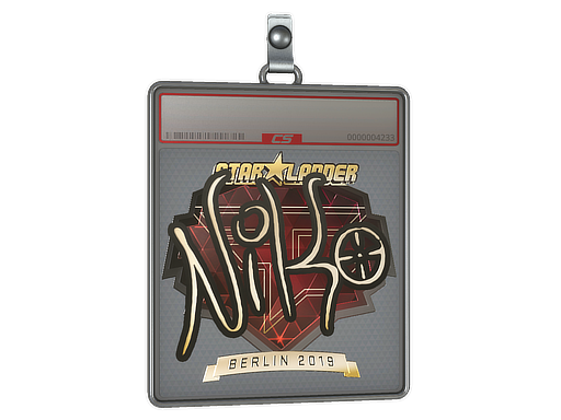 Sticker Slab | NiKo (Gold) | Berlin 2019