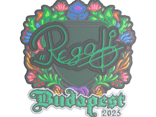 Sticker | regali (Embroidered) | Budapest 2025