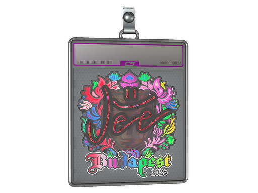 Sticker Slab | Jee (Holo) | Budapest 2025