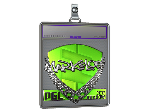 Sticker Slab | markeloff (Foil) | Krakow 2017