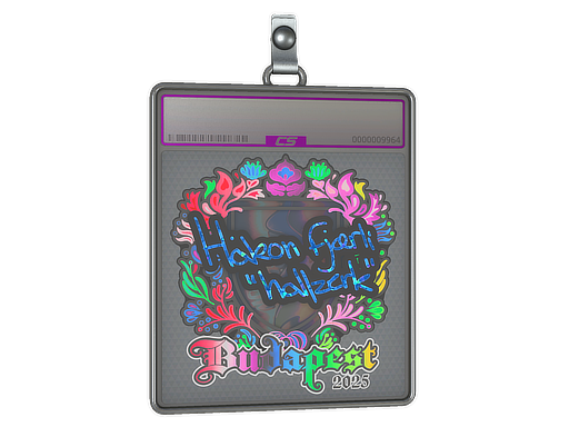 Sticker Slab | hallzerk (Holo) | Budapest 2025