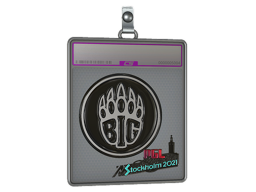 Sticker Slab | BIG (Foil) | Stockholm 2021