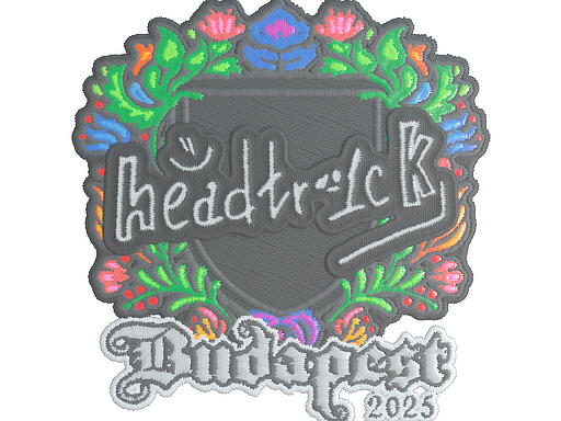Sticker | headtr1ck (Embroidered) | Budapest 2025