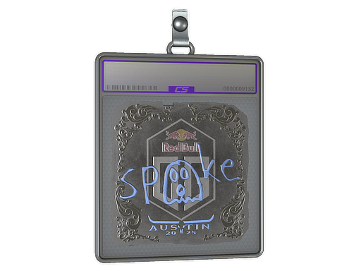 Sticker Slab | spooke (Foil) | Austin 2025