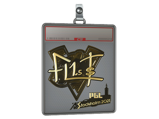 Sticker Slab | FL1T (Gold) | Stockholm 2021