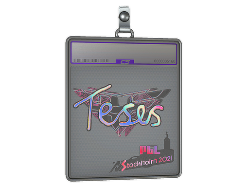 Sticker Slab | TeSeS (Holo) | Stockholm 2021