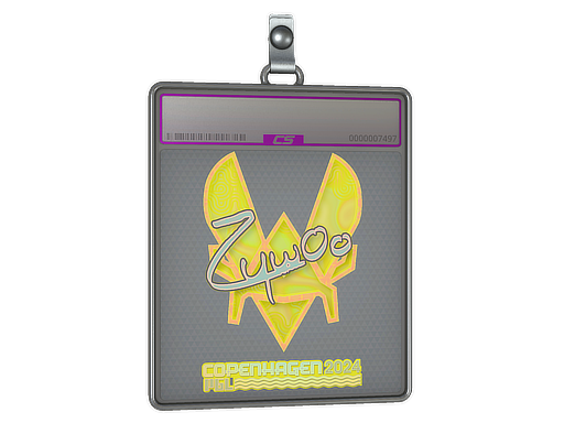 Sticker Slab | ZywOo (Holo) | Copenhagen 2024