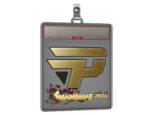 Sticker Slab | paiN Gaming (Gold) | Shanghai 2024