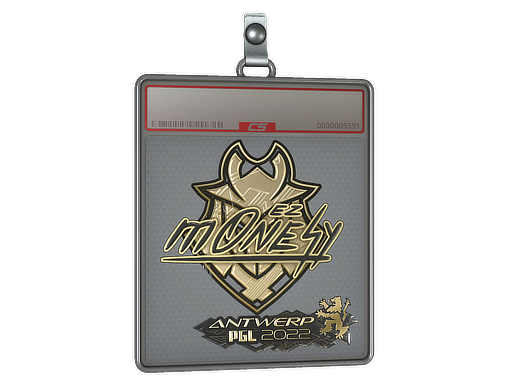 Sticker Slab | m0NESY (Gold) | Antwerp 2022