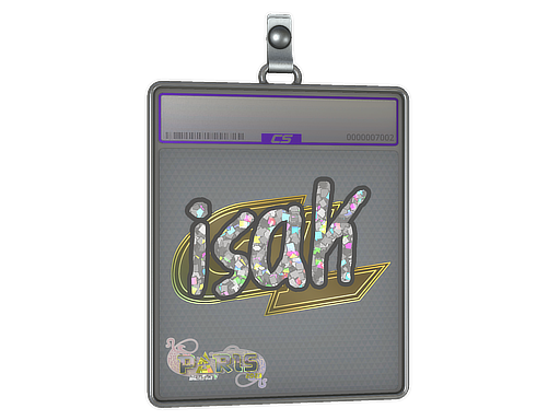 Sticker Slab | isak (Glitter) | Paris 2023