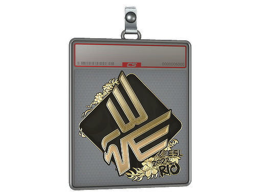 Sticker Slab | Bad News Eagles (Gold) | Rio 2022