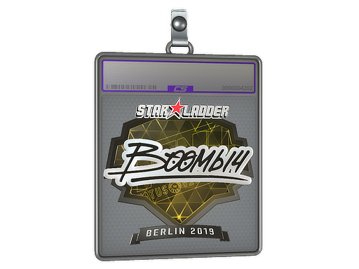 Sticker Slab | Boombl4 (Foil) | Berlin 2019