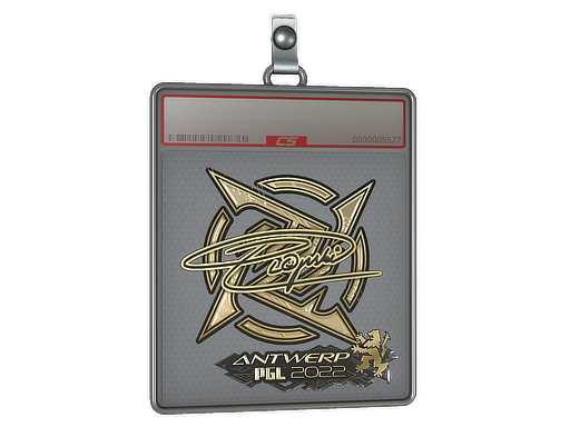 Sticker Slab | Plopski (Gold) | Antwerp 2022