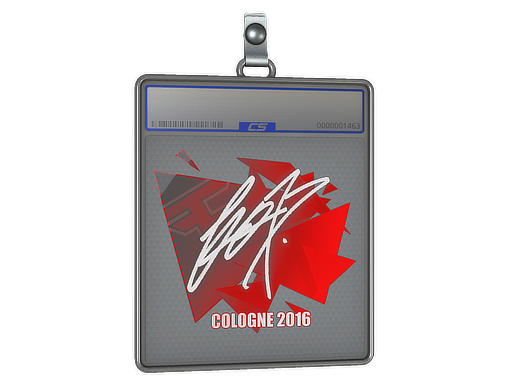 Sticker Slab | fox | Cologne 2016