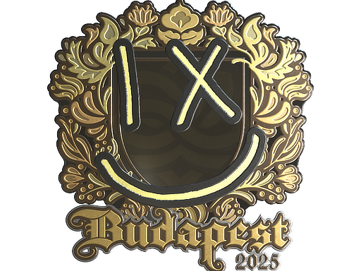 Sticker | lux (Gold) | Budapest 2025