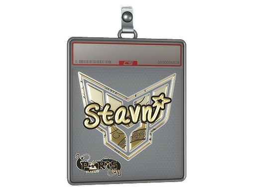 Sticker Slab | stavn (Gold) | Paris 2023