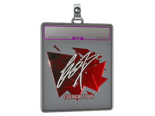 Sticker Slab | fox (Foil) | Cologne 2016