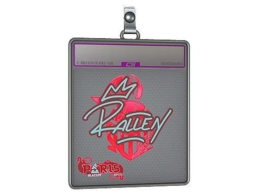 Sticker Slab | rallen (Holo) | Paris 2023