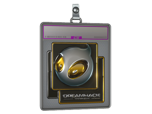 Sticker Slab | Team Dignitas (Foil) | DreamHack 2014