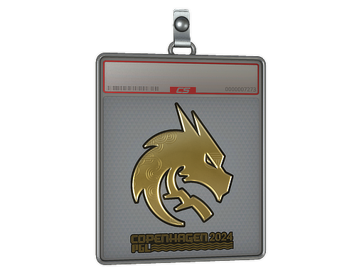 Sticker Slab | Team Spirit (Gold) | Copenhagen 2024