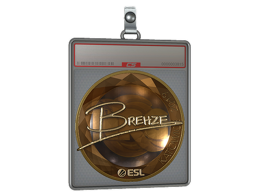 Sticker Slab | Brehze (Gold) | Katowice 2019