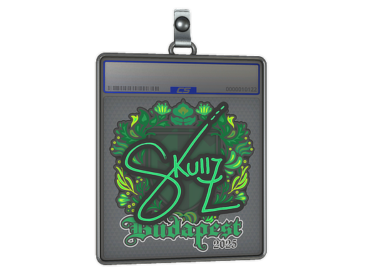 Sticker Slab | skullz | Budapest 2025