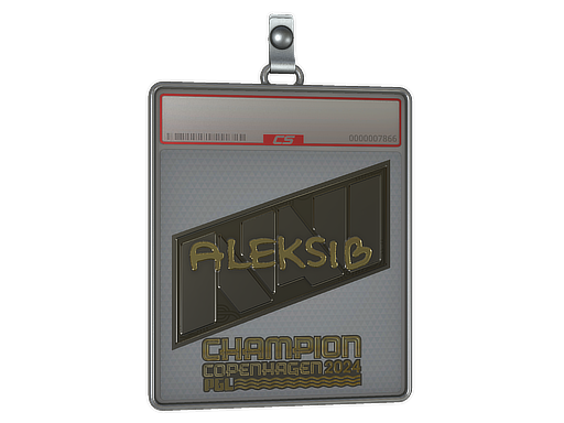 Sticker Slab | Aleksib (Gold, Champion) | Copenhagen 2024