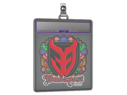 Sticker Slab | 3DMAX (Embroidered) | Budapest 2025