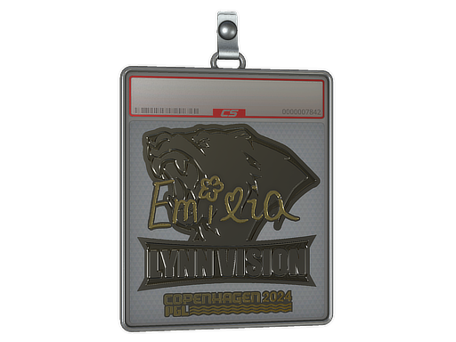 Sticker Slab | EmiliaQAQ (Gold) | Copenhagen 2024