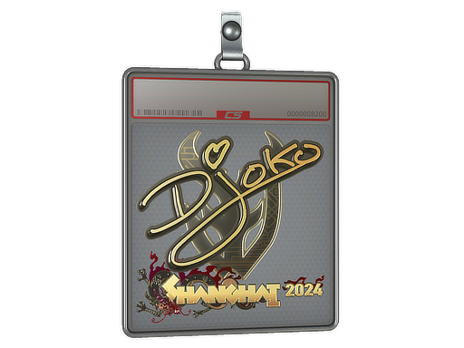 Sticker Slab | Djoko (Gold) | Shanghai 2024