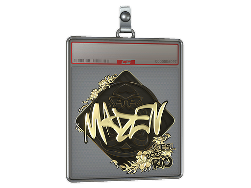 Sticker Slab | maden (Gold) | Rio 2022