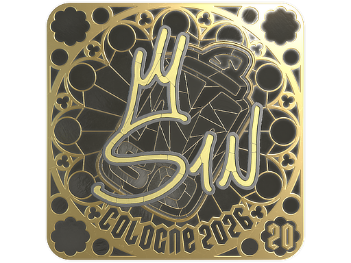 Sticker | s1n (Gold, Ranked) | Cologne 2026