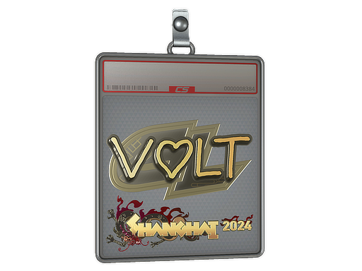Sticker Slab | volt (Gold) | Shanghai 2024