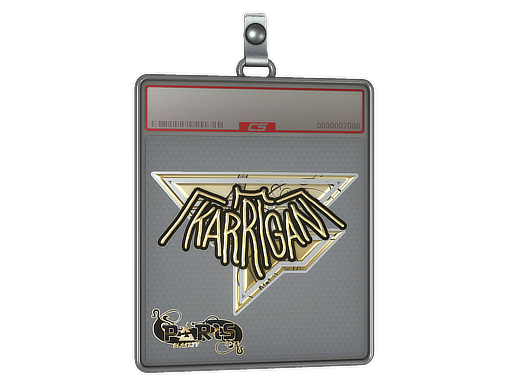 Sticker Slab | karrigan (Gold) | Paris 2023