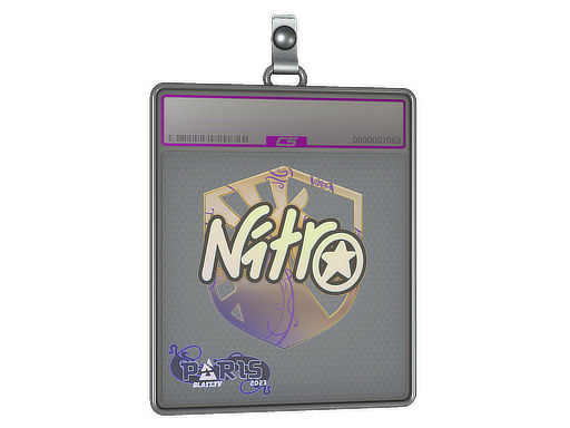 Sticker Slab | nitr0 (Holo) | Paris 2023