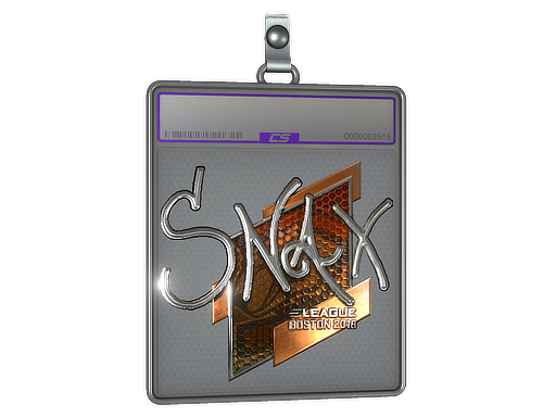 Sticker Slab | Snax (Foil) | Boston 2018