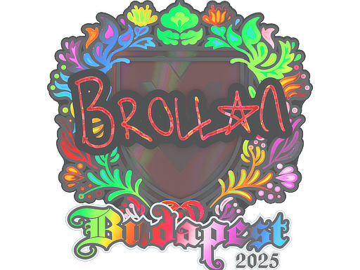 Sticker | Brollan (Holo) | Budapest 2025