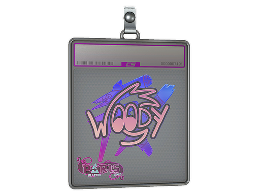 Sticker Slab | WOOD7 (Holo) | Paris 2023