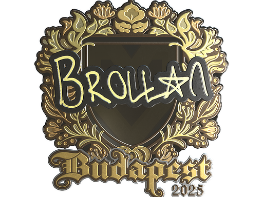Sticker | Brollan (Gold) | Budapest 2025