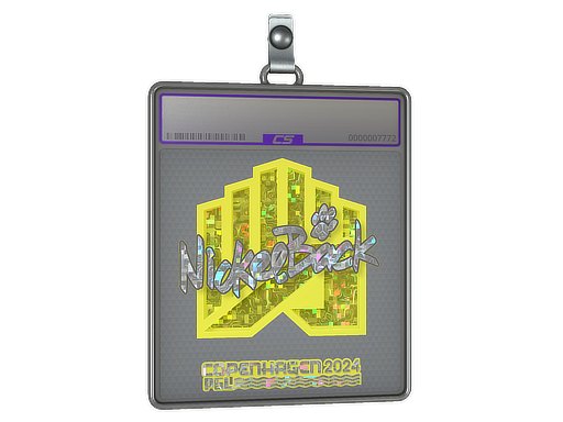 Sticker Slab | NickelBack (Glitter) | Copenhagen 2024