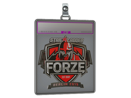 Sticker Slab | forZe eSports (Foil) | Berlin 2019