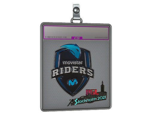 Sticker Slab | Movistar Riders (Foil) | Stockholm 2021